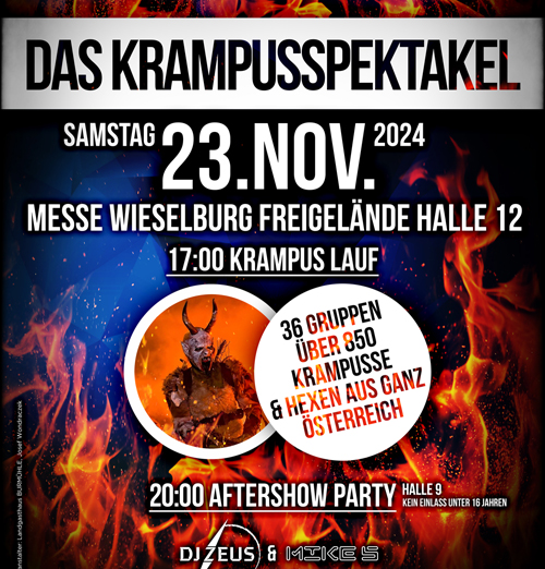 DAS KRAMPUSSPEKTAKEL Messe Wieselburg © Eventmühle